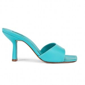 Schutz 7.t Tiffany box blue mule